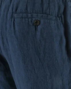 BERMUDAS DE LINO AZUL HARTFORD