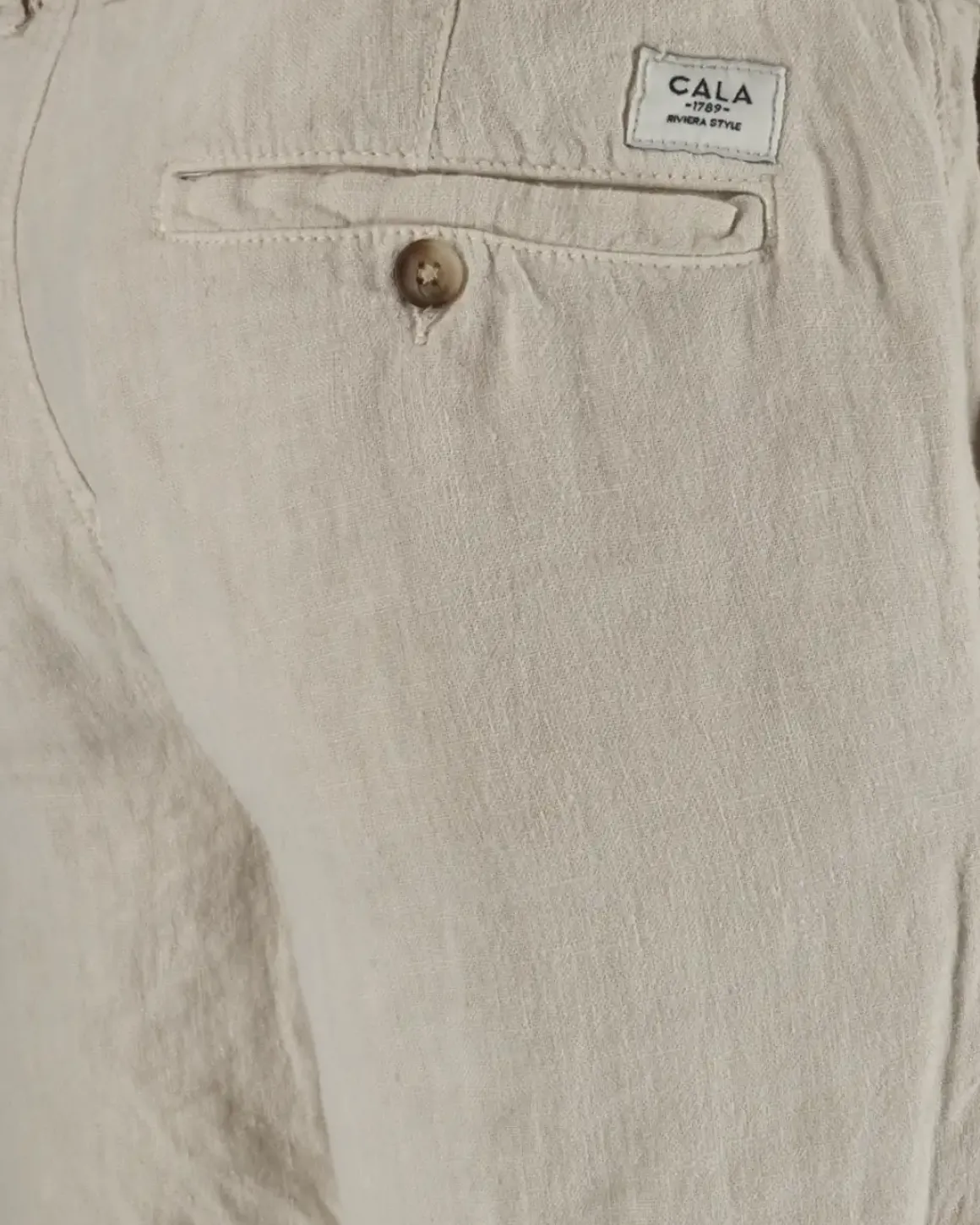 BERMUDAS DE LINO CALA 1789