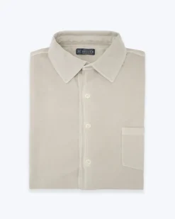 CAMISA DE JERSEY BEIGE BREUER