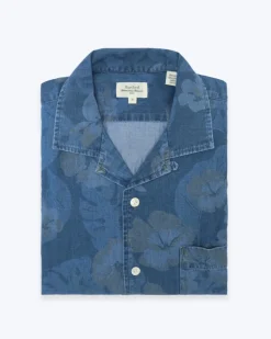 CAMISA DENIM DE MANGA CORTA HARTFORD