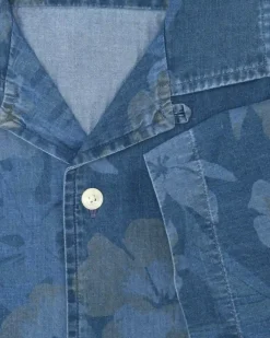 CAMISA DENIM DE MANGA CORTA HARTFORD