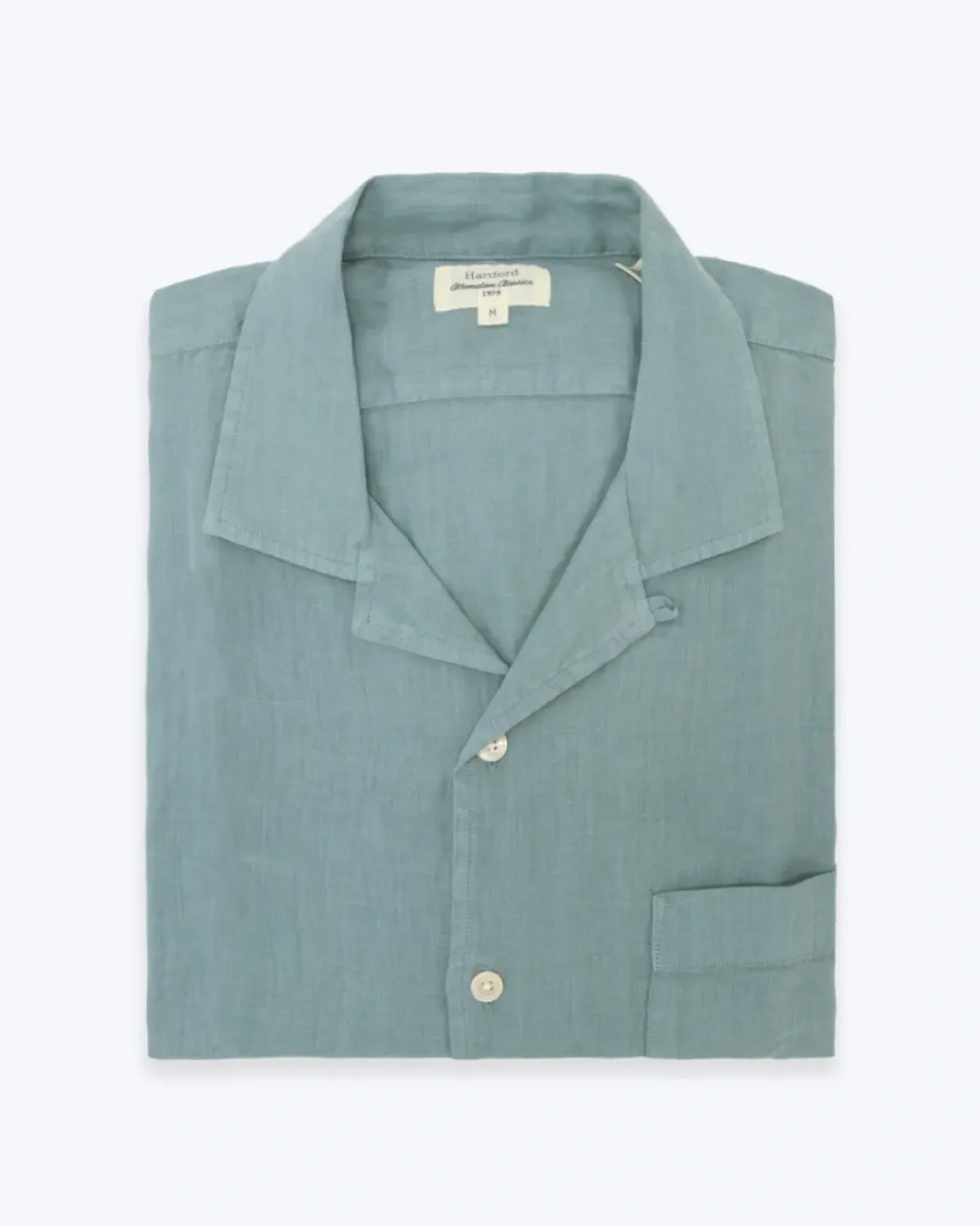 CAMISA LINO DE MANGA CORTA HARTFORD