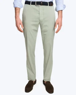 PANTALÓN CHINO VERDE CLARO SANTANIELLO