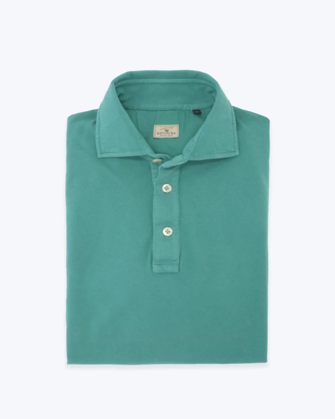 POLO DE PIQUÉ DE MANGA CORTA SONRISA