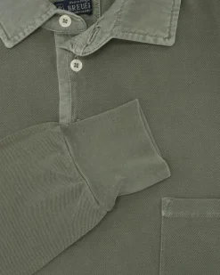 POLO DE PIQUÉ DE MANGA LARGA BREUER