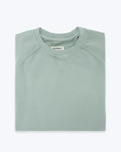 SUDADERA VERDE AGUA ECOALF